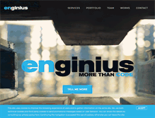 Tablet Screenshot of enginius.com